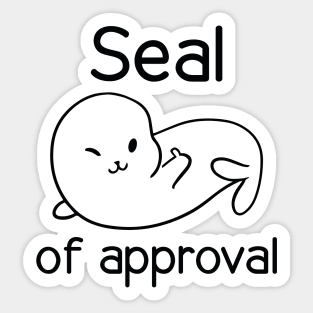 Seal Of Approval Sticker